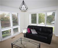 Plantation Shutters in living room